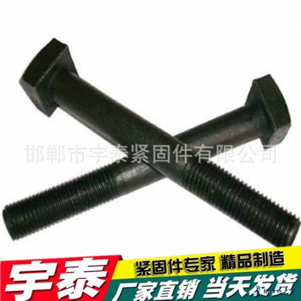 厂家批发高强度T型螺栓 发黑T型槽用国标螺栓 可定做加工