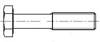 EN  3007-1996 航空航天用长螺纹细杆六角螺丝钉.耐高温钢FE-PA92HT(A286)制镀银.等级900MPa(室温下)/650℃