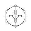 ASME/AI B 18.6.3-2013 无凹面的六角头以及大六角头螺钉凹槽型式 [Table 31]