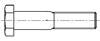 DIN  609-2016 六角头铰制孔用长螺纹螺栓