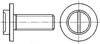 YJT  1043-2013 塑料一字槽圆柱头带垫螺钉