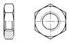 DIN EN ISO  4035-2013 带倒角的六角薄螺母 产品等级：A级和B级