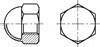 JIS B 1181-2001 细牙小六角组合式盖形螺母