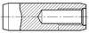 ISO  8735-1997 淬硬钢和马氏体不锈钢内螺纹圆柱销