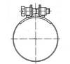 DIN  3017-2-2002 喉箍—软管夹件.第2部分带夹紧凸缘的夹件 B1型