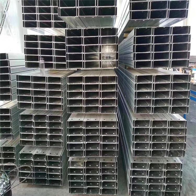 云南大量批发 材质Q235B 楼承板 C型钢 质量保证