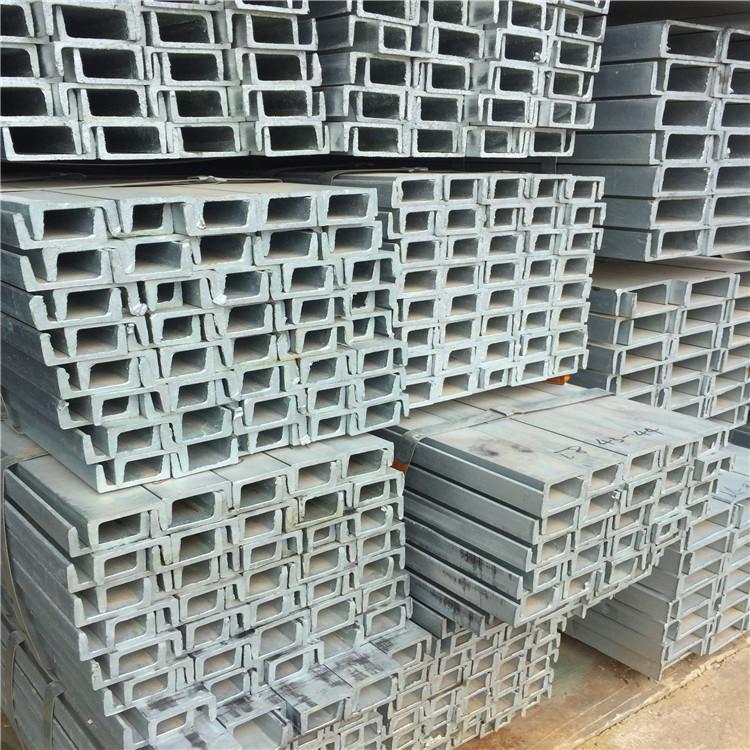 昆明钢结构厂房专用槽钢 镀锌槽钢 32B 320*90*10 槽钢 规格齐全